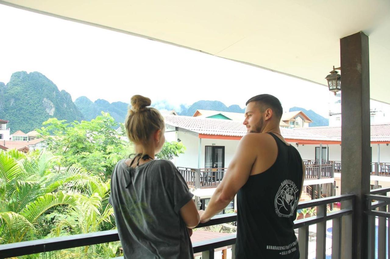 Jasmine Garden Resort ヴァンヴィエン エクステリア 写真